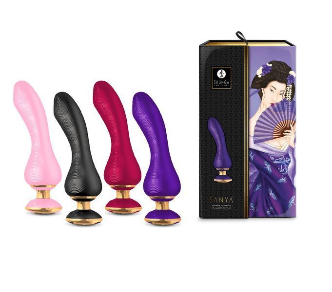 Вібратор для точки G Shunga Sanya Raspberry SO6903 фото
