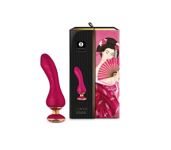 Вібратор для точки G Shunga Sanya Raspberry SO6903 фото