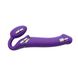 Безремінний страпон з вібрацією Strap-On-Me Vibrating Violet L SO3826 фото 3