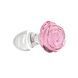 Скляна анальна пробка Pillow Talk Rosy Luxurious Glass Anal Plug SO6834 фото 2