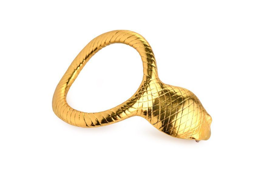 Ерекційне кільце Master Series Cobra King Golden Cock Ring SO8799 фото