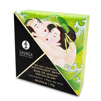 Сіль для ванни Shunga Moonlight Bath – Lotus Flower (75 гр) SO2542 фото