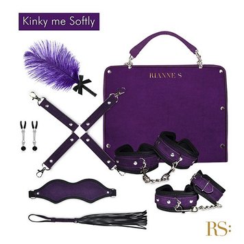 Подарунковий набір для BDSM RIANNE S — Kinky Me Softly Purple SO3865 фото