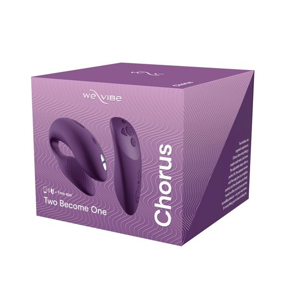 Смарт-вібратор для пар We-Vibe Chorus Purple SO6923 фото