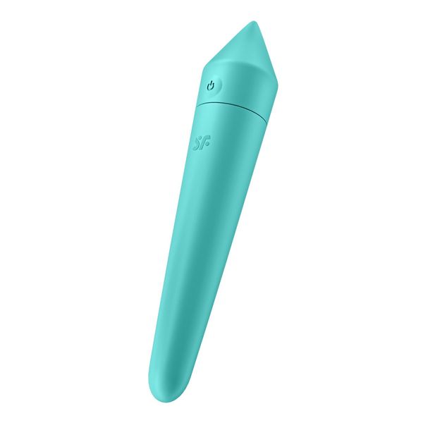 Смарт міні-вібратор Satisfyer Ultra Power Bullet 8 Turquoise SO5437 фото