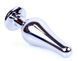 Анальний пробка Boss Series - Jewellery Silver BUTT PLUG Black, BS6400074 BS6400074 фото 4
