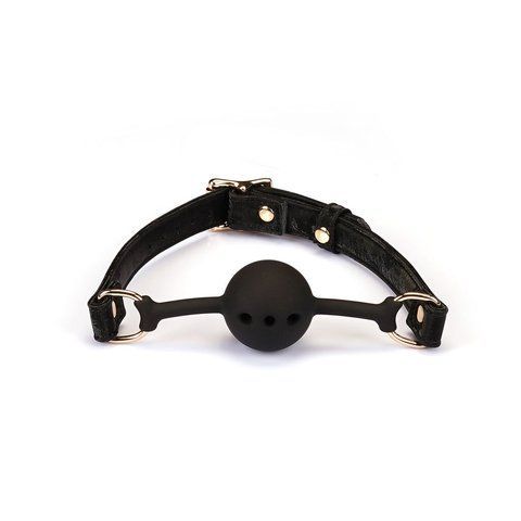 Кляп Liebe Seele Boudoir Amor Ball Gag Black SX1667 фото