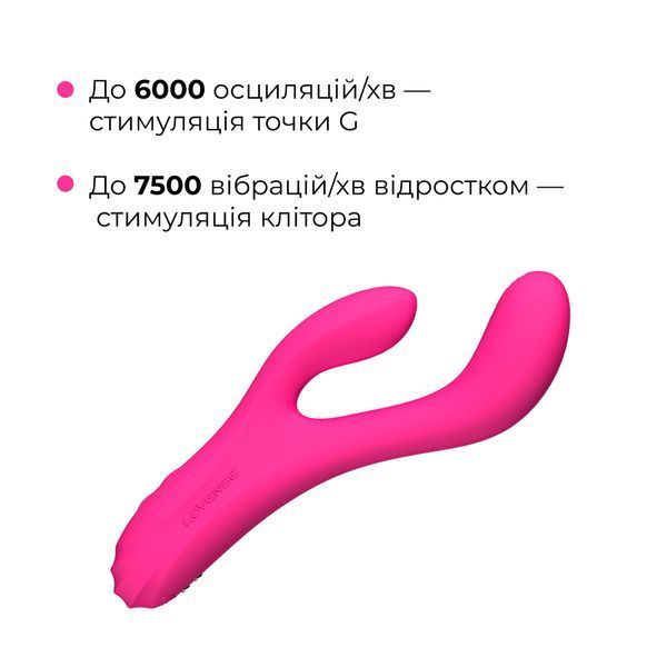 Вібратор-кролик Lovense Osci 3 SX1314 фото