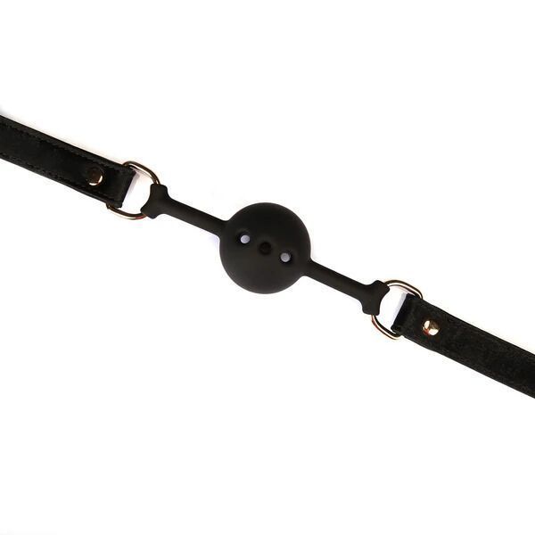 Кляп Liebe Seele Boudoir Amor Ball Gag Black SX1667 фото