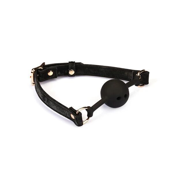 Кляп Liebe Seele Boudoir Amor Ball Gag Black SX1667 фото