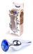 Анальний пробка Boss Series - Jewellery Silver BUTT PLUG Dark Blue, BS6400077 BS6400077 фото 1