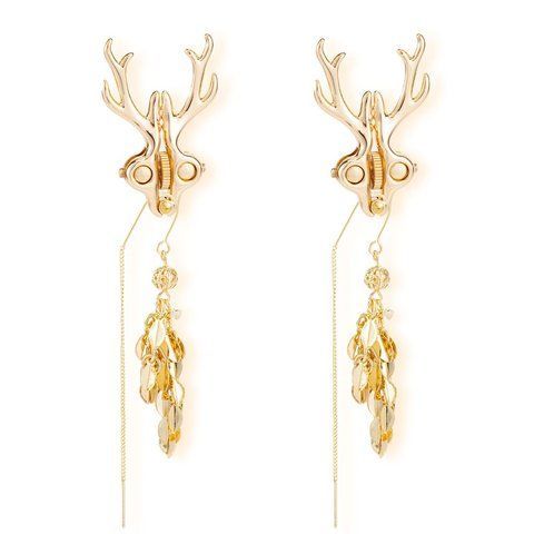 Затискачі для сосків LOCKINK SEVANDA Stag Adjustable Nipple Clamps Set SX0878 фото
