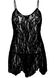 Пеньюар Leg Avenue Rose Lace Flair Chemise Black One Size SO9100 фото 3