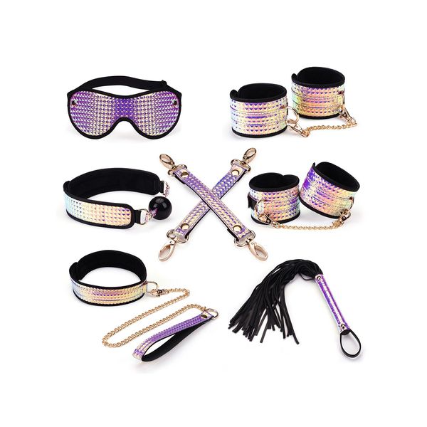 Набір Liebe Seele Pink Glossy 7pcs Bondage Kit SO9507 фото