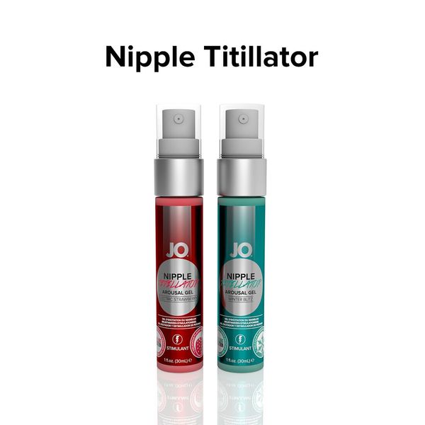 Гель для стимуляції сосків System JO Nipple Titillator Strawberry (30 мл) SO1499 фото