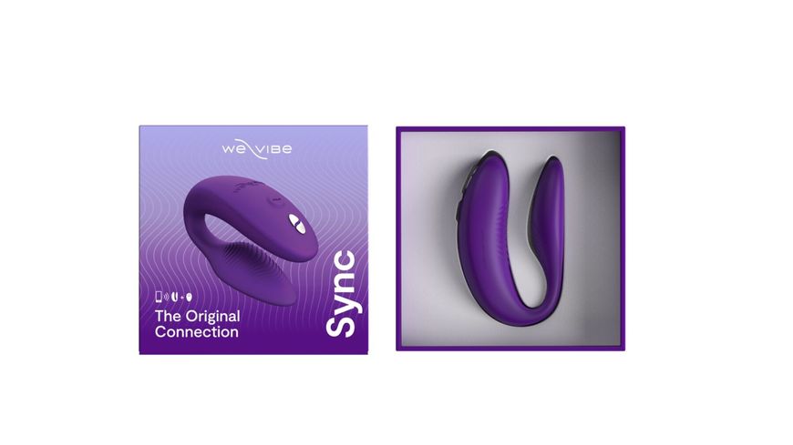 Смарт-вібратор для пар We-Vibe Sync 2 Purple SO8762 фото