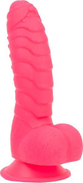 Фалоімітатор ADDICTION &mdash; Tom 7&Prime; Dildo With Balls &mdash; Pink SO5585 фото