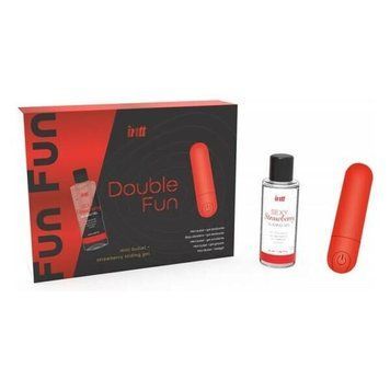Набір Intt DOUBLE FUN: віброкуля (10 режимів, перезаряджувана) SO7130 фото