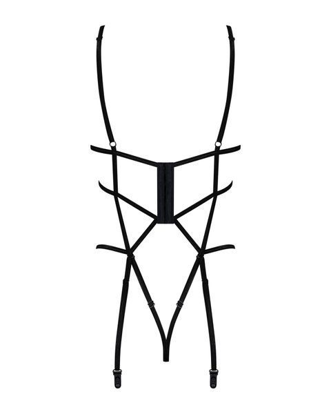 Боді зі стреп із доступом Obsessive Badossa crotchless teddy L/XL SO7216 фото