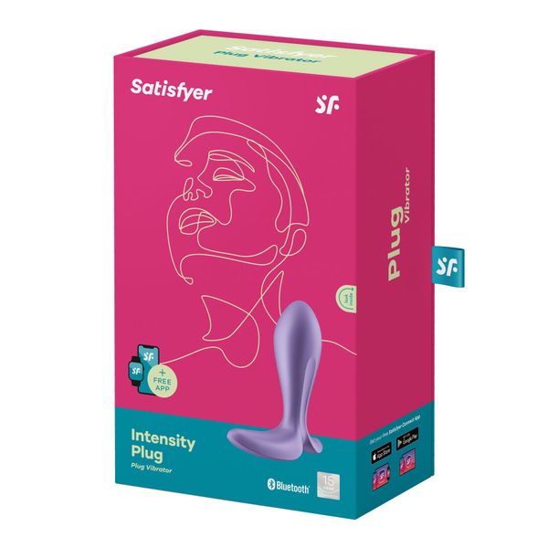 Анальна смарт-пробка Satisfyer Intensity Plug Purple SO8626 фото