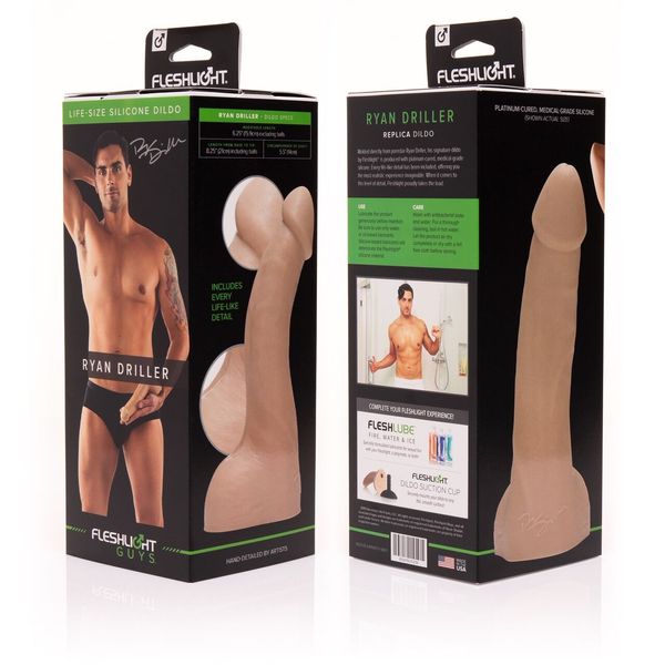 Фалоімітатор Fleshlight Guys: Ryan Driller Dildo SO5516 фото