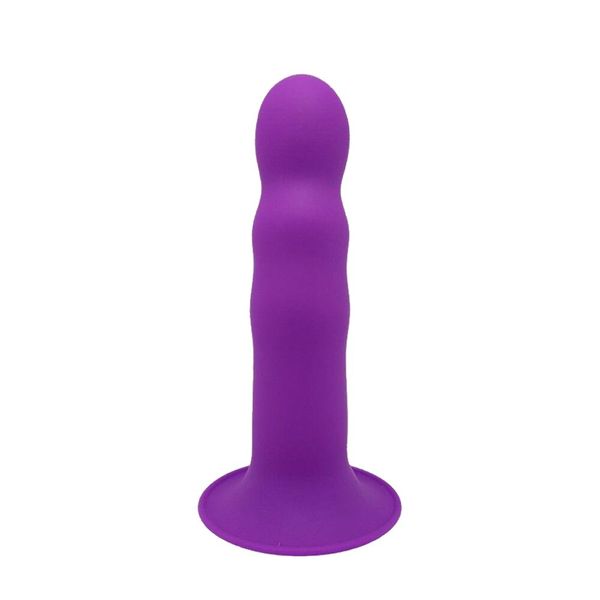 Дилдо з присоскою Adrien Lastic Hitsens 3 Purple AD24023 фото