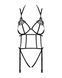 Боді зі стреп із доступом Obsessive Badossa crotchless teddy L/XL SO7216 фото 5