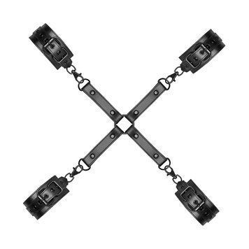 Фіксатор для рук і ніг Bedroom Fantasies Hogtie & Cuffs Set 4-Way Restrant Set SO8809 фото