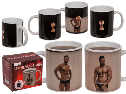 Чашка з термоефектом Stoneware Mug Stripper Boy 99660141976 фото