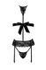 Комплект Kissable Bondage Kiss Set Black S/M SX1962 фото 9