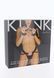Комплект атласних ременів для бондажу Leg Avenue Satin elastic harness Set, One size, Black SO8558 фото 6