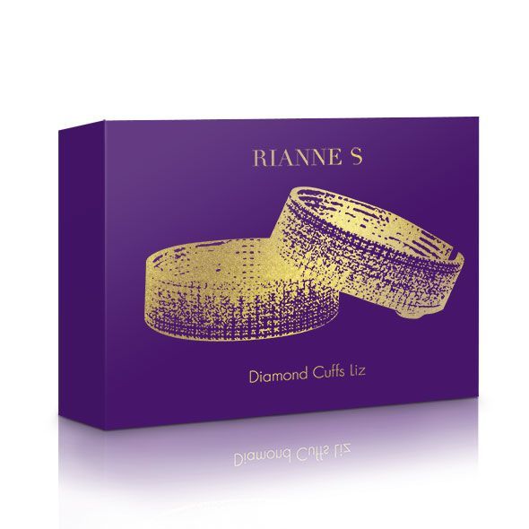 Лакшері наручники-браслети з кристалами Rianne S: Diamond Cuffs SO3873 фото