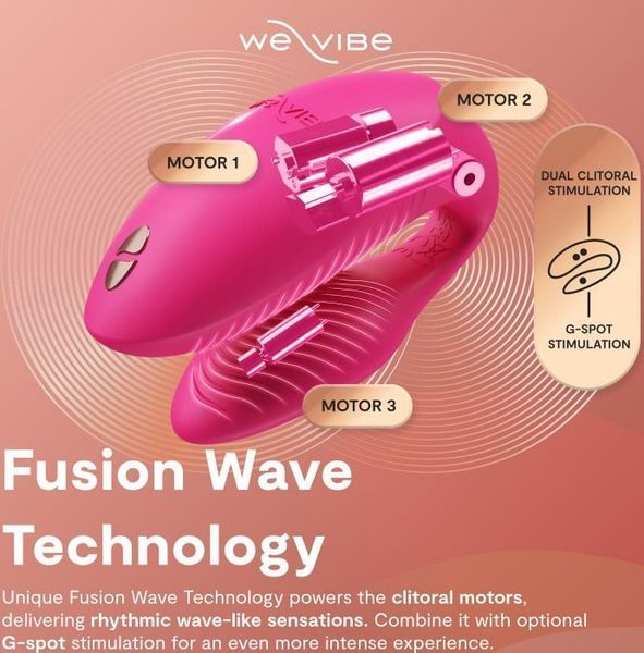 Вібратор We-vibe Chorus PRO (Pink) 540106 фото