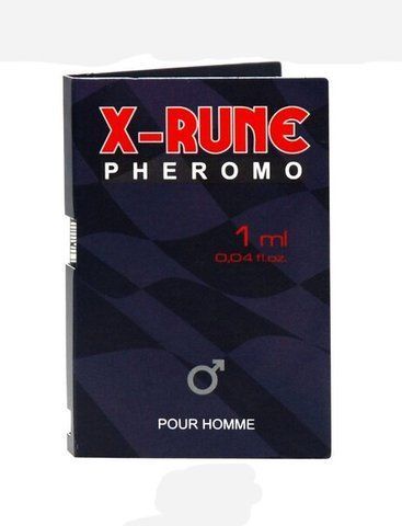 Духи з феромонами для чоловіків X-rune, 1 ml 91400067 фото