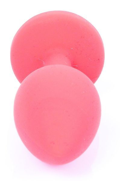 Силіконовий анальний пробка Boss Series - Jewellery Red Silicon PLUG Medium Blue M, BS6400084 BS6400084 фото