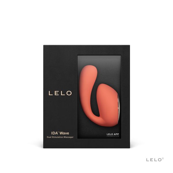 Смарт-вібратор LELO Ida Wave Coral Red SO8077 фото