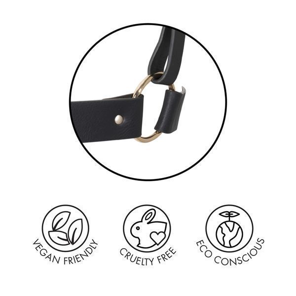 Чокер Bijoux Indiscrets MAZE &mdash; Tassel Chocker Black SO2652 фото