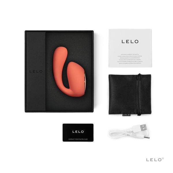 Смарт-вібратор LELO Ida Wave Coral Red SO8077 фото