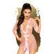 Комплект з прозорим пеньюаром та мініатюрними стрінгами Penthouse - Midnight Mirage Rose S/L SO4367 фото 1