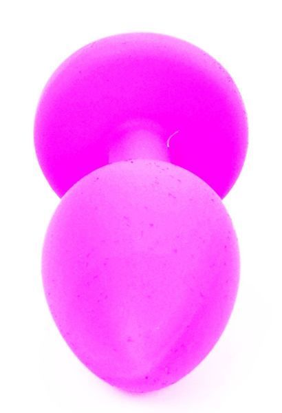 Силіконовий анальний пробка Boss Series - Jewellery Pink Silicon PLUG Small Light Blue S, BS6400081 BS6400081 фото