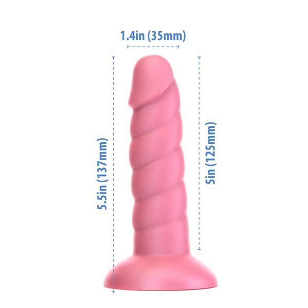 Фалоімітатор Fantasy by Addiction Unicorn Dildo 5.5&rdquo; Pink SX3158 фото