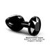 Металева анальна пробка з кристалом Dorcel Diamond Plug Black M SO7809 фото 2