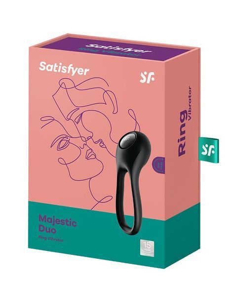 Ерекційне кільце Satisfyer Majestic Duo SO5546 фото