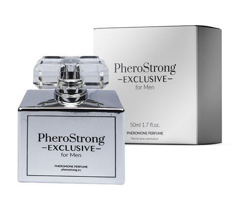 Туалетна вода із феромонами PheroStrong Exclusive for Men 50 ml, 3200020 3200020 фото
