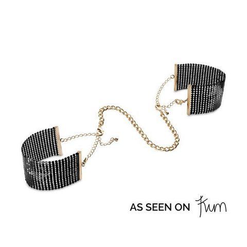 Наручники Bijoux Indiscrets Desir Metallique Handcuffs - Black SO2663 фото