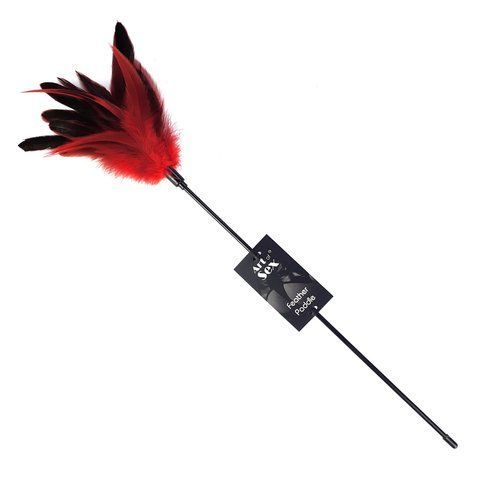 Лоскітка червона Art of Sex - Feather Paddle SO6610 фото