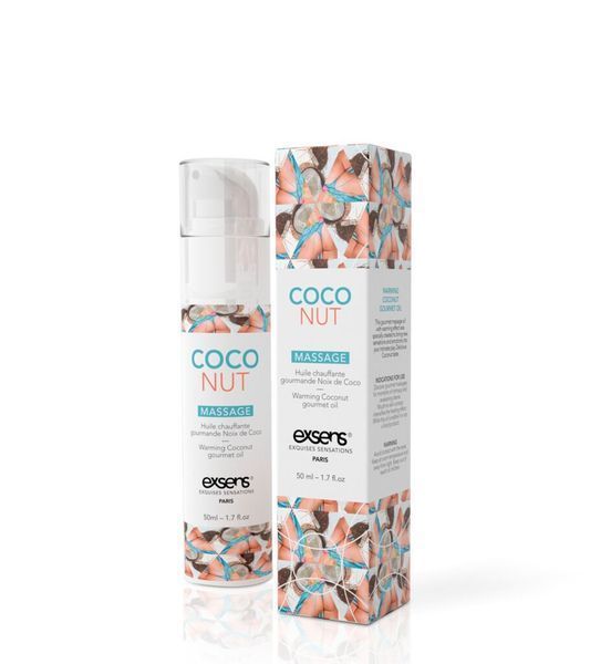 Масажна олія EXSENS Coconut 50 мл SO2358 фото