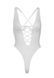 Мереживне боді Leg Avenue Floral lace thong teddy White, one size SO7963 фото 8