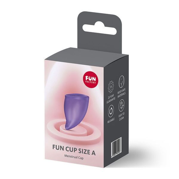 Менструальна чаша Fun Factory FUN CUP SIZE A Black Currant SX3683 фото