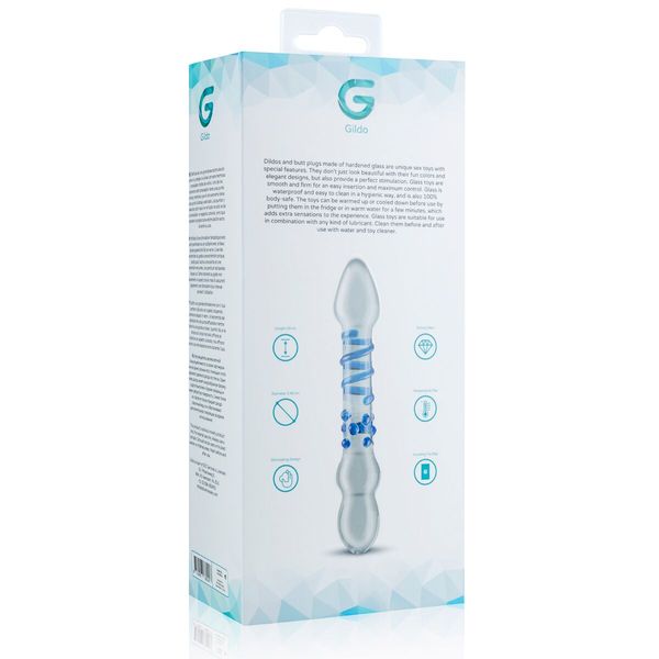 Скляний дилдо Gildo Glass Dildo No. 21 SO4589 фото